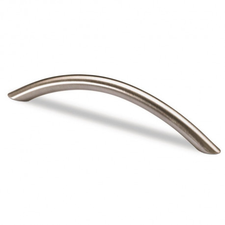 Poignée de meuble Nicia Acier Optik brossé 224mm D.10mm HETTICH