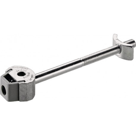 Raccord de plan de travail, acier galvanisé, longueur 100 mm HETTICH