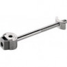 Raccord de plan de travail, acier galvanisé, longueur 100 mm HETTICH