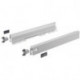 Jeu de cadres ArciTech longueur nominale 500 mm hauteur 78 mm acier HETTICH