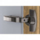 Charnière 110 degrés Sensys 8645i 3mm semi-overlay pour adresse noir HETTICH (Par 50)