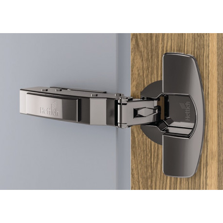Charnière 110 degrés Sensys 8645i -4mm jointe à l'adresse noire HETTICH