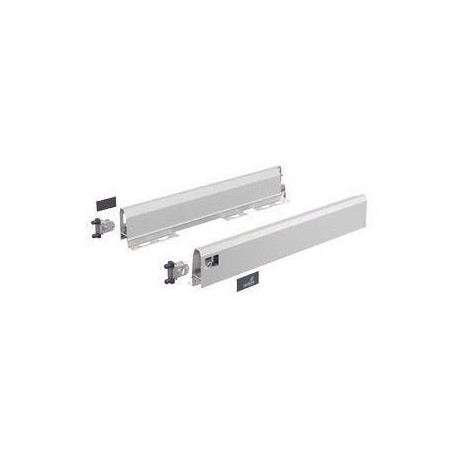 Jeu de cadres ArciTech longueur nominale 500 mm hauteur 94 mm acier HETTICH