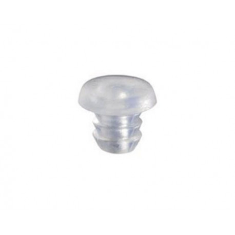 Amortisseur de butée de porte 5 mm plastique transparent HETTICH