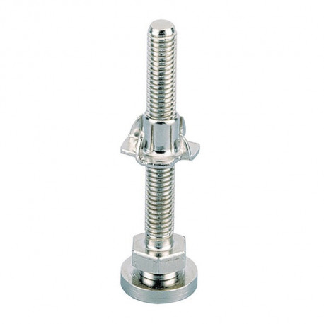 Socle réglable ferrure réglable acier HETTICH