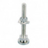 Socle réglable ferrure réglable acier HETTICH