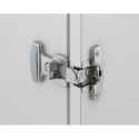 Charnière de base Selekta Pro 2000 E, joint nickelé HETTICH