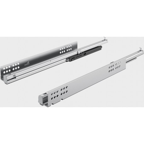 Sortie totale, acier galvanisé, longueur nominale 250 mm 15 kg HETTICH