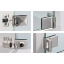 Charnière pour porte en verre ET 5150 Z (nécessaire en plus pour une hauteur de porte 1000 mm)