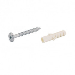 Set de suspension, longueur 50 mm, acier HETTICH