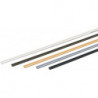 Profil de roulement et de guidage pour Slide Line 55 4000 mm noir HETTICH
