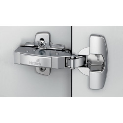 Charnière de porte épaisse Sensys 8631i demi-revêtement pour connexion HETTICH