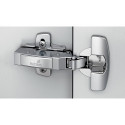 Charnière de porte épaisse Sensys 8631i demi-revêtement pour connexion HETTICH