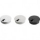 Presse-étoupe en zinc moulé sous pression, aspect inox, entrée Ø 60 mm HETTICH