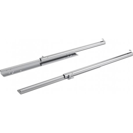 Extensión parcial acero longitud nominal 455 - 680 mm 40 kg longitud de cajón 455 - 680/455 mm HETTICH