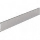 Profil aluminium avant longueur nominale 270, 300, 350, 400, 450, 500, 550, 650 mm HETTICH