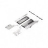 Système d'ouverture Push to open Silent pour ArciTech plastique / métal HETTICH