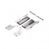 Système d'ouverture Push to open Silent pour ArciTech plastique / métal HETTICH