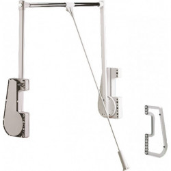 Lève-vêtements Duo Lift 15 acier, plastique HETTICH