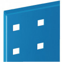Panneau perforé l.450xL1500 mm bleu ciel RAL 5015 RASTERPLAN