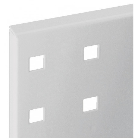 Panneau perforé l.450xL500 mm gris clair RAL 7035 RASTERPLAN