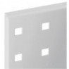 Panneau perforé l.450xL1000 mm gris clair RAL 7035 RASTERPLAN