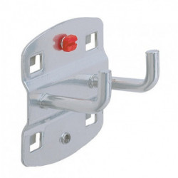 Porte-outils D. 6 mm profondeur 150 mm double ac extrémité du crochet verticale