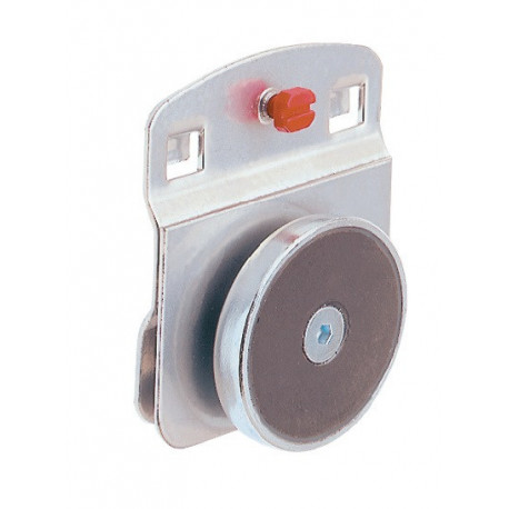 Porte-aimants D. 40 mm galvanisé adapté à panneaux perforés