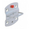 Porte-pinces l.75xP20 mm adapté à panneaux perforés 3 pièces/sachet