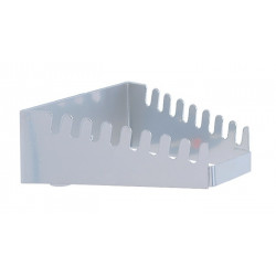 Support de clés H50xl130/60xP150 mm 8 porte-outils horiz. p. panneaux perf. pour panneaux perforés