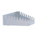 Support de clés H50xl130/60xP150 mm 8 porte-outils horiz. p. panneaux perf. pour panneaux perforés
