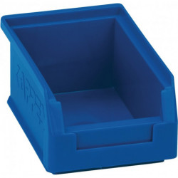 Boîte de rangement à ouverture frontale L160xl105xH75 mm PE bleu KAPPES
