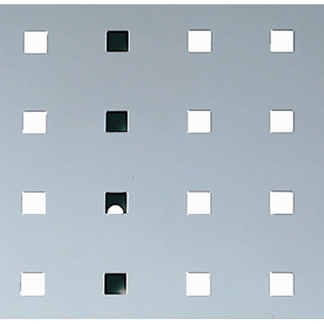 Panneau perforé l.457xL1981 mm gris clair RAL 7035 BOTT