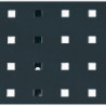 Panneau perforé l.457xL1486 mm gris anthracite RAL 7016 BOTT