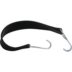 Tendeur en caoutchouc caoutchouc avec 2 crochets pour conteneur sur roulettes l. 720 mm (Par 2)