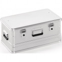 Boîte en aluminium L582xl385xH262 mm 47 l avec fermoir à déclic et perçages