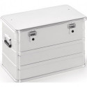 Boîte en aluminium L582xl385xH397 mm 76 l avec fermoir à déclic et perçages