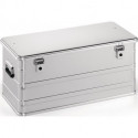 Boîte en aluminium L782xl385xH367 mm 91 l avec fermoir à déclic et perçages