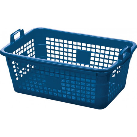 Panier L620xl425xH250 mm 45 l polyéthylène bleu LOCKWEILER