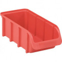 Boîte de rangement à ouverture frontale L216/183xl102xH74 mm PP rouge empilable (Par 18)