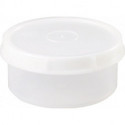 Boîte 250 ml avec bouchon à vis rond naturel H50xD104 mm HÜNERSDORFF