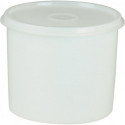 Boîte 1000 ml avec couvercle cloche rond naturel H110xD136 mm HÜNERSDORFF
