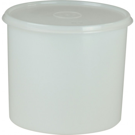 Boîte 2000 ml avec couvercle cloche rond naturel H143xD169 mm HÜNERSDORFF