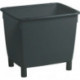 Conteneur d'évacuation / à déchets L790xl605xH680 mm polyéthylène (HDPe) gris basalte CRAEMER