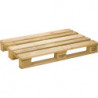 Palette plate Pool L1200xl800xH144 mm capacité de charge 1000 kg 3 patins bois nature