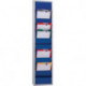 Planificateur d'atelier H1278xl315xP74 mm bleu marine ultra RAL 5002 1 rangée E