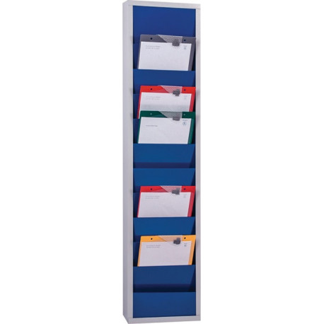 Planificateur d'atelier H1278xl315xP74 mm bleu marine ultra RAL 5002 1 rangée E
