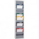 Planificateur d'atelier H1278xl315xP74 mm télégris RAL 7045 1 rangée EICHNER