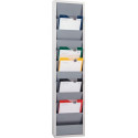 Planificateur d'atelier H1278xl315xP74 mm télégris RAL 7045 1 rangée EICHNER