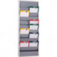 Planificateur d'atelier H1278xl554xP74 mm télégris RAL 7045 2 rangées EICHNER